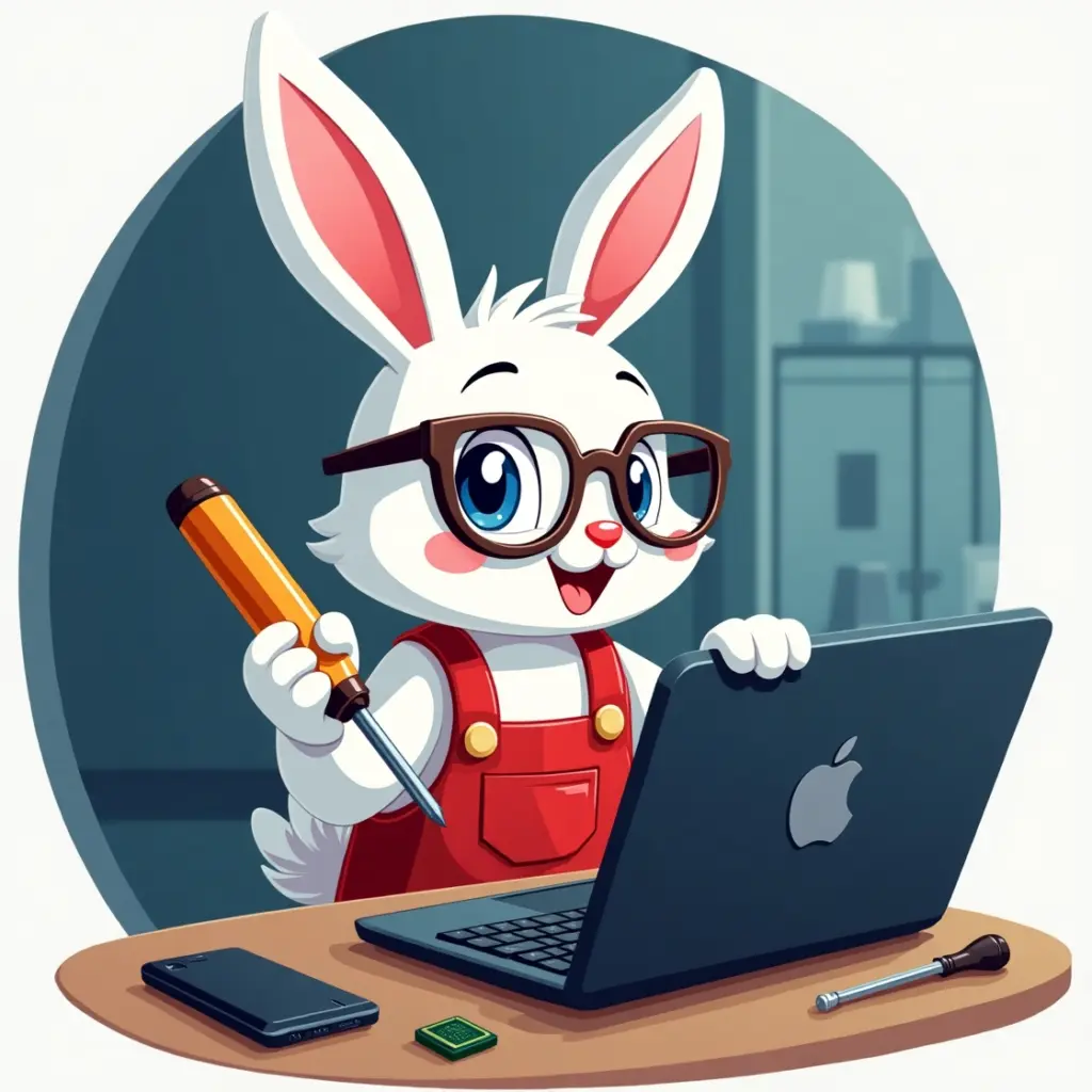 Home 27 Laptop Bunny